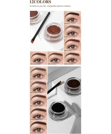 Colorful eyebrow cream waterproof three-dimensional stereotypes above the color eyebrows (05) - Buy Online on GoSupps.com