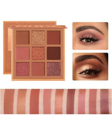 9 Colors Eyeshadow Palette Long Lasting Professional Makeup Ultimate Eye Shadow Smudge Eyeshadow Makeup Eye Shadow Neutral Smoky Eye Shadows - Buy Online on GoSupps.com