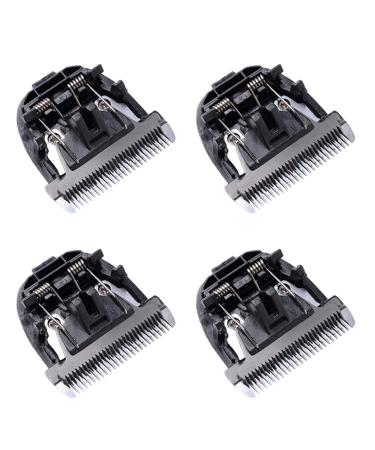 VENEKA 4X Black Ceramic Titanium Knife Hair Trimmer Blade Clipper Head for P2 P3 P6 P9 S1 ZP-295 ZP-293 4