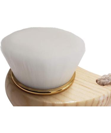 Face Cleansing Super Soft Brush | Deep Pore Cleaning & Skin Care for Sensitive Skin | Improve Skin Tone & Radiance | Anti-Aging & Breakout Prevention (White - Buy Online on GoSupps.com
