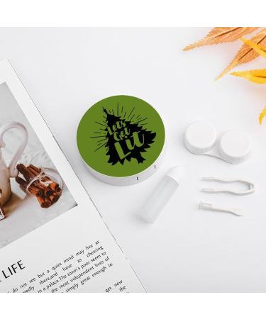 Let s Get LIT Christmas Tree Contact Lens Case - Portable Travel Box with Mirror for On-the-Go Eye Care - Buy Online on GoSupps.com