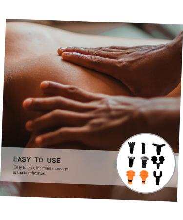 Beaupretty 3 Sets of 9 Massage Heads with Fascia Adapter for Muscle & Fitness Massage Devices | International Shipping Available - Buy Online on GoSupps.com
