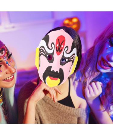 Pretyzoom Sichuan Opera Masks Set | 6 Chinese Party & Cosplay Masks for Wall Decor & Masquerade - Buy Online on GoSupps.com