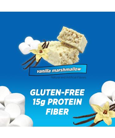 Ooh Snap Nutrition Gluten Free Crispy Protein Bar - Vanilla Marshmallow Flavor - 28 Bars - Buy Online on GoSupps.com