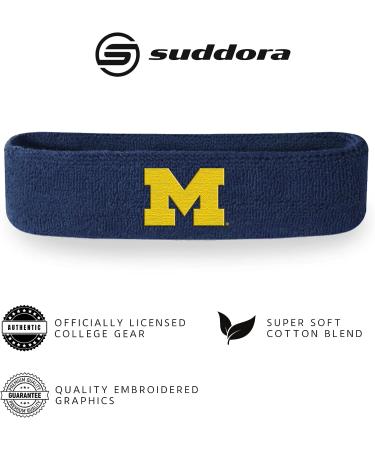 University of Michigan Wolverines Sweatbands and Headbands - Terry Cloth Sets - Buy Online on GoSupps.com