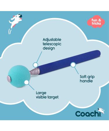 Coachi Telescopic Target Stick with Large Ball | Dog Training Accessory for Clicker & Agility Training | Navy/Light Blue - Buy Online on GoSupps.com