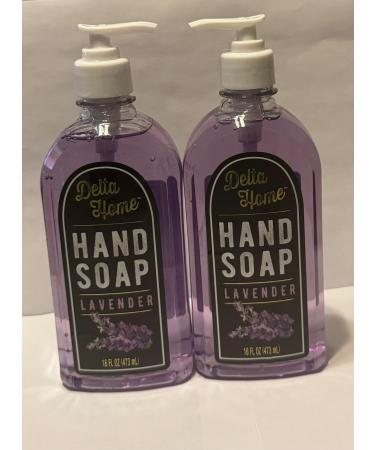 Delta Home Hand Soap Fresh Lavender Sent 16FL Oz parck 2