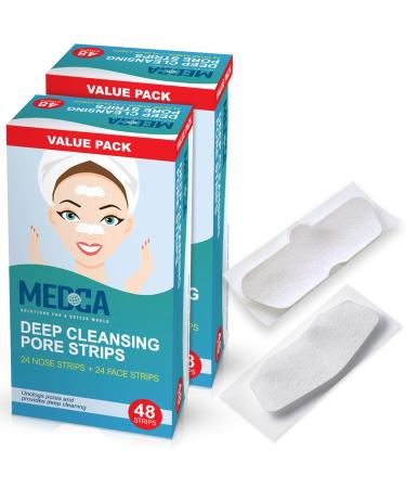 Nose Pore - Blackhead Removing and Pore Unclogging Deep Cleansing Pore Strip Combo Pack 96 Count Strips