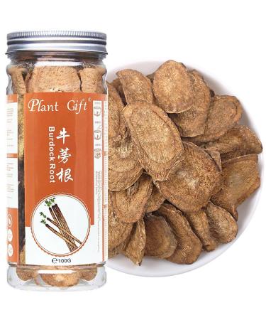 Plant Gift Burdock Root Tea 100g/3.52oz Cut & sifted kosher not irradiated grown sustainably arctium Lappa L. Super Foods for Weight Burdockroot - Buy Online on GoSupps.com