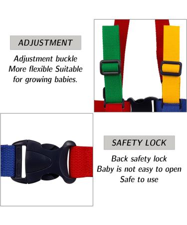 Child Safety Walking Harness & Leash Set - Anti-Lost Toddler Hand Belt for Children - Yellow/Green - Buy Online on GoSupps.com