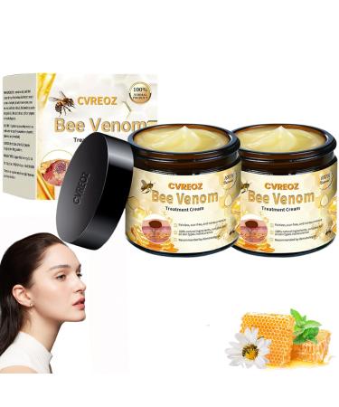 AAFQ Bee Venom Skin Treatment Cream Bee Venom Comprehensive Cream Bee Venom Cream Professional Bee Venom Repair Cream Bee Venom Skin Care for Men&Women (4)