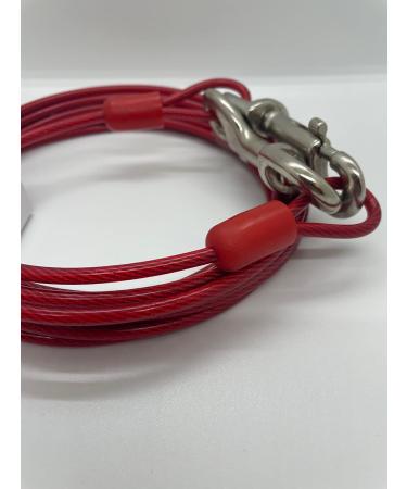 Tuff Tie-Out Cable 30'"Fits Pets Up to 120lb - Buy Online on GoSupps.com