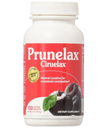 Prunelax Ciruelax Laxative Tablets 150 ea