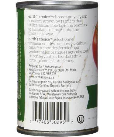 Earth's Choice Organic Tomato Paste 24 Count of 156ml 1 Count (Pack of 24) - Buy Online on GoSupps.com