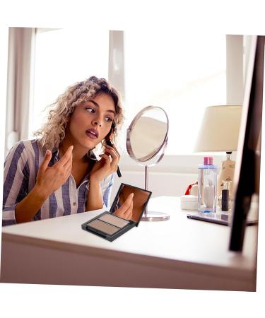 FOMIYES Palette De Poudre Ombrer Poudre claircissante Visage 2 Teintes Texture Lisse Effet Naturel Le Visage Maquillage Professionnel - Buy Online on GoSupps.com
