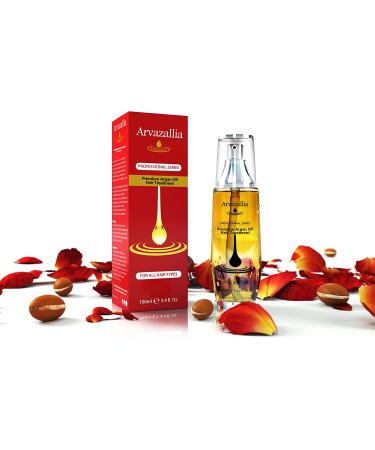 Arvazallia Argan Oil Hair Treatment & Conditioner 3.4 Fl Oz - Leave-In Formula (1 Pack) - Buy Online on GoSupps.com
