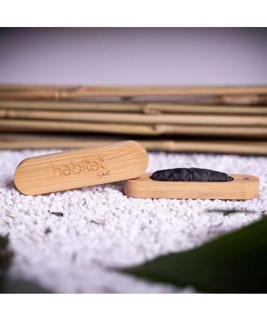 Eco-Friendly Habitat Nest: Bamboo Carbon Fiber Candle Wax 30m Mint Flavor Biodegradable Plastic-Free - Buy Online on GoSupps.com