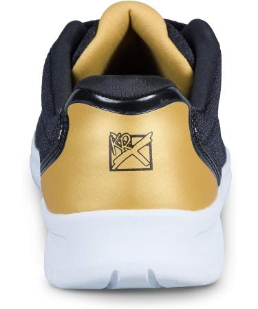 KR Strikeforce Glitz Women's Bowling Shoe - Black/Gold - Size 10 | FlexSlide Technology - Buy Online on GoSupps.com