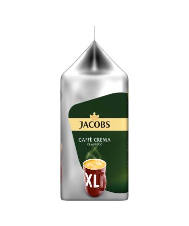 Buy Tassimo Jacobs Caff Crema Classico XL - 80 Coffee Capsules | 5 Packs | 80 Drinks - Buy Online on GoSupps.com
