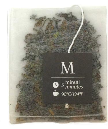  Meridiani Earl Grey Organic Tea 15 Filters in Organic Fabric - Black Tea with Bergamot Oil - Meridiani Tea & Infusion - Buy Online on GoSupps.com