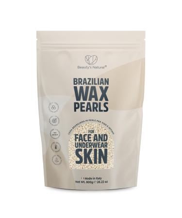 Beauty s Natural 800g bille de cire pour pilation la cire d abeille et la r sine d origine naturelle Nickel Test. Cire visage femme sans bande adapt e l pilation du visage et maillot.