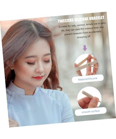 minkissy Eyelash Tweezers Bracelet Holder Eyelashes Wristband lash Separator Bracket Tweezers Component Eyelash Tool Extender Eyelash Eye lash applicator Tools Fiber tip Tweezers Wristband 35x6cm As Shown - Buy Online on GoSupps.com