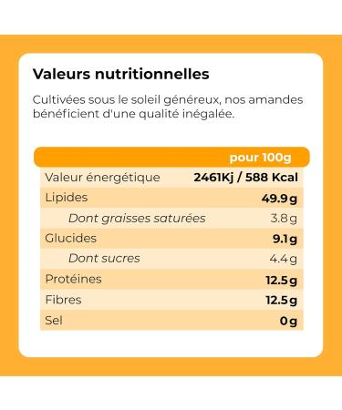 Shelled Almonds 1 kg I Whole and unsalted I Natural I Raw Nuts I Dried Fruits without GMO I Vegan and Vegetarian I Nuts I Almond Keto I Dorimed - Buy Online on GoSupps.com