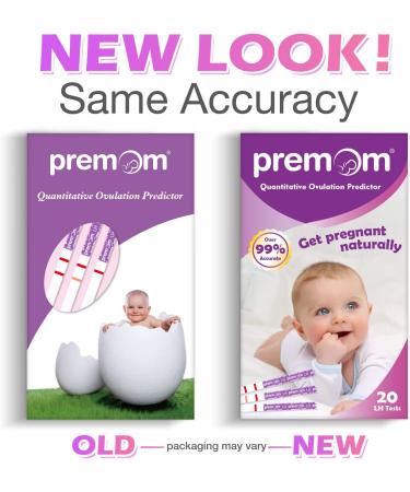 Premom Quantitative Ovulation Test Strips 60 Pack - Numerical Ovulation Reader Included - Buy Online on GoSupps.com