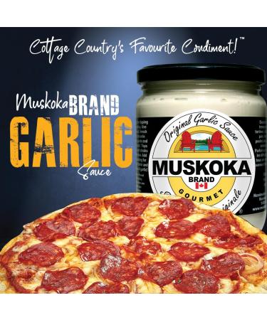 Muskoka Brand Gourmet Original Garlic Sauce 500ml (Pack of 2) - Buy Online on GoSupps.com