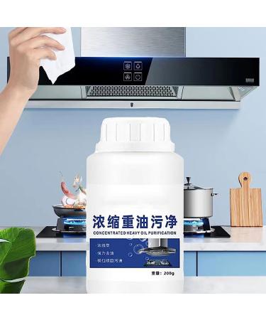 Grease Cleaning Powder for Kitchen Oil Stains All-Purpose Foam Cleaner Powerful Cleaning Powder for Stubborn Kitchen Oil Stains and Grease (C) - Buy Online on GoSupps.com