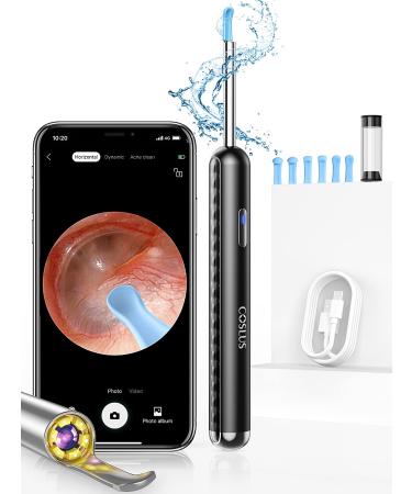 Ear Wax Removal Tool Camera: 1296p Earwax Remover Otoscope Rechargeable Visual Wireless Smart with Visible Lighted Endoscope Ear Cleaning Clean Scope Kit