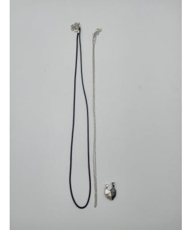 Xinlon Magnetic Couple Necklaces - Matching Cardiac Puzzle Chains for Friends & Couples | Perfect Gift for Husband Wife & Best Friends - Buy Online on GoSupps.com