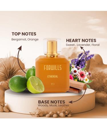 FOR-WILLS ETHEREAL Perfume for Men Best Luxury Perfume Long Lasting Smell Branded Perfume Gift Set Premium Combo Pack Luxury Fragrance Perfect Body Spray for Men Perfume100ML - Buy Online on GoSupps.com