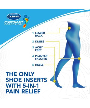 Dr. Scholl's Custom Fit Orthotic Inserts CF 340 - Supportive Insoles for Maximum Comfort - Buy Online on GoSupps.com