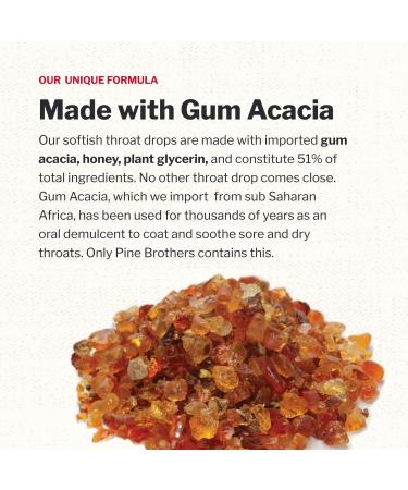 Pine Bros. Gummy Sore Throat Softish Drops 30 Count (Approx) (Pack of 1 Elderberry) - Buy Online on GoSupps.com