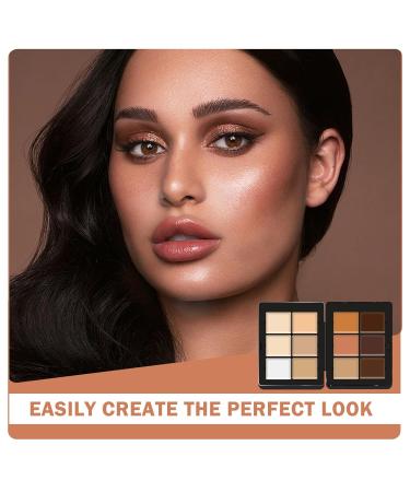 12 Colors Concealer Palette | Cream Contour & Highlighter for Flawless Finish | Long-Lasting Matte Makeup - Buy Online on GoSupps.com