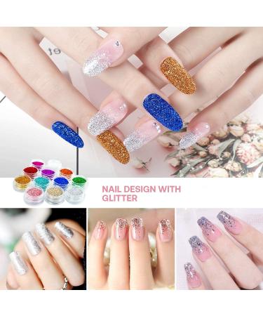 Ultimate Acrylic Nail Kit for Beginners: Glitter Powders UV Gel Nail Art Brushes & Tips - International Shipping - Buy Online on GoSupps.com