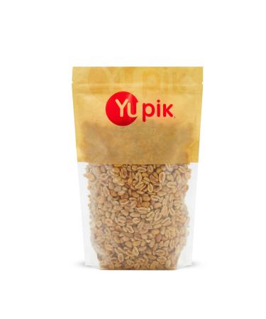 Yupik Dry Roasted Unsalted Peanuts 1 kg 6 Count Kosher Gluten-Free Vegan Split Peanuts Crunchy Half Nuts No Added Salt No Skins High in Fiber Healthy Snacks Ideal for Baking Cooking & Nut Butters 6 kg