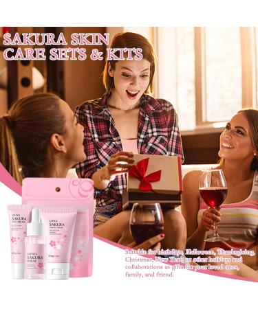 Skincare Gifts for Teen Girls Skincare Set Cherry Blossom Skincare Sets 3 Piece Gift Set with Eye Cream Serums Creams Lotion ... - Buy Online on GoSupps.com