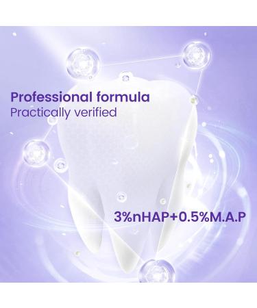 CEELIKE Gum Care Toothpaste 3% Nano Hydroxyapatite (nHAP) + 0.5% Mussel Adhesive Protein Dual-Action Enamel & Gum Support Toothpaste Osmanthus Dew Flavor Sensitive Daily (1) - Buy Online on GoSupps.com