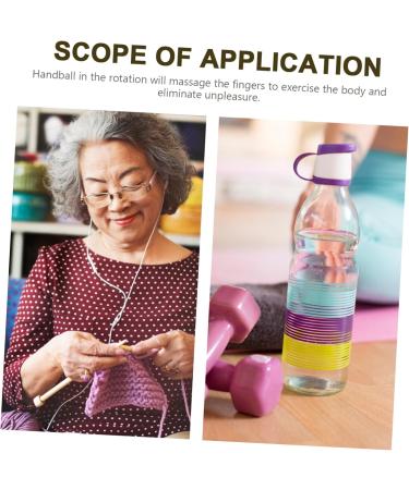 Shop Minkissy 4-Piece Wooden Hand Training Balls | Chinese Health Fidget Toys | Bamboo Massage Balls 5x5cm - Buy Online on GoSupps.com