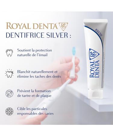 Royal Denta Silver Toothpaste 130g - Buy Online on GoSupps.com