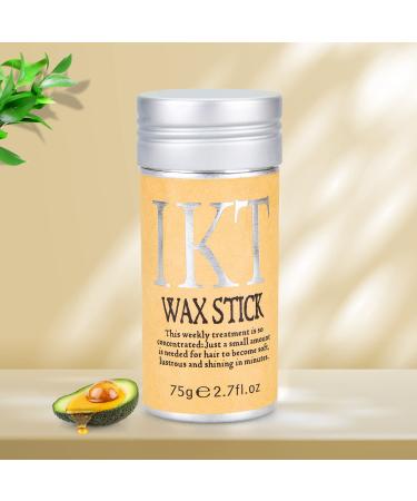 Hair Wax Stick Wax Stick for Hair Edge Control Slick Stick Hair Pomade Stick Non-greasy Styling Wax Long Lasting Strong Hold Styling Waxes for Fly Away & Edge Frizz Hair Makes Hair Neat and Tidy 2.70 Ounce (Pack of ...