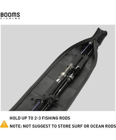 Booms Fishing PB3/PB4 Foldable Rod Case for 2-3 Fishing Poles | Portable & Extended Design | Store Up to 6.4ft-7ft Rods | 5 Styles Available - Buy Online on GoSupps.com