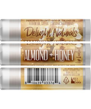Jumbo Lip Balm - Nourishing Almond & Honey | Hydrate & Protect Lips | International Shipping Available - Buy Online on GoSupps.com
