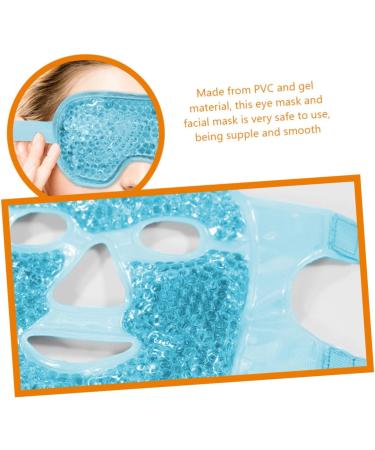 DOITOOL 1 Set Cold Compress Full Gel Women Beauty Eye Mask Ice Puffiness Women Beauty Mask Women Facial Mask Skin Care Facial Mask Cold Eye Mask Goggles Travel Cool Elastic Rope - Buy Online on GoSupps.com