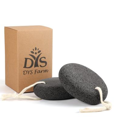 Pumice Stone for Feet - Natural Foot Exfoliator Scrubber Pummis Pumas Stones Lava Exfoliation Pedicure Tools to Remove Dry Dead Skin  Hard Skin Callus Remover for Feet and Hands  Heels  Elbows