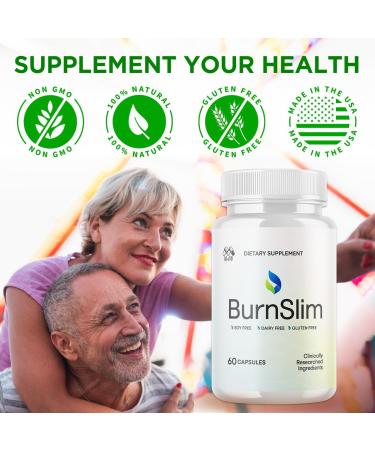 (3 Pack) Burn Slim Capsules Official Burnslim Pills with All Natural Ingredients Advanced Burn Slim Health and Wellness Vitamin Supplement Supporting Active Lifestyle for Women & Men (180 Capsules) - Buy Online on GoSupps.com