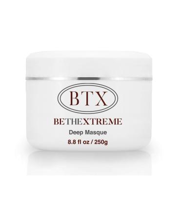 Keratin Cure BTX Deep Hair Mask Masque Conditioner Cream Moisturizing Reparation  Argan  Marula  Coconut Oils For Damaged Hair thinning  Color Treated Hair & Scalp for all hair types 8 oz 250gr/ 8 Ounce