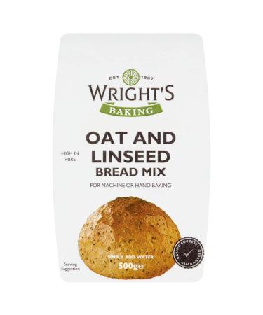 Wrights Baking Oat & Linseed Bread Mix 500g